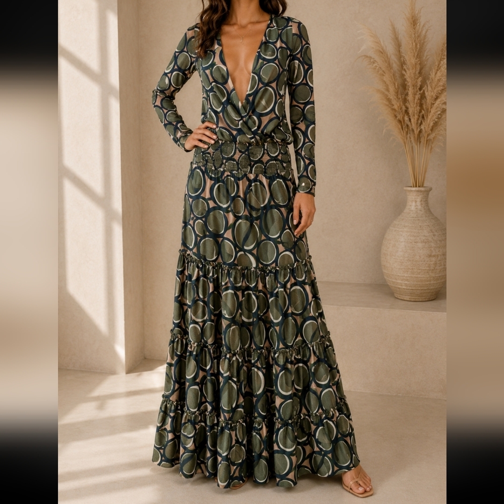Set 2 Pices - D’ELLA Brazilian Set Long Skirt And Long Sleeve Bodysuit